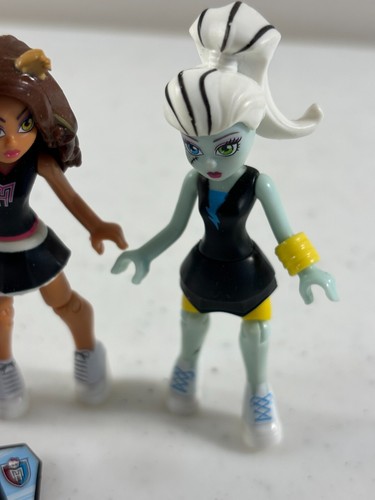 Monster High Mega Contrux Lot of 3 Figures Frankie Stein Clawdeen Wolf & Ghoulia - Picture 4 of 6