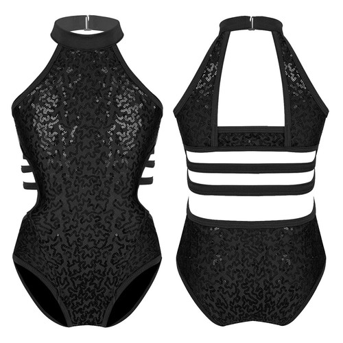 Kids Girls Short Sleeves Lace Back Jumpsuit Gymnastics Leotard Skirt Dancewear - Bild 26 von 60