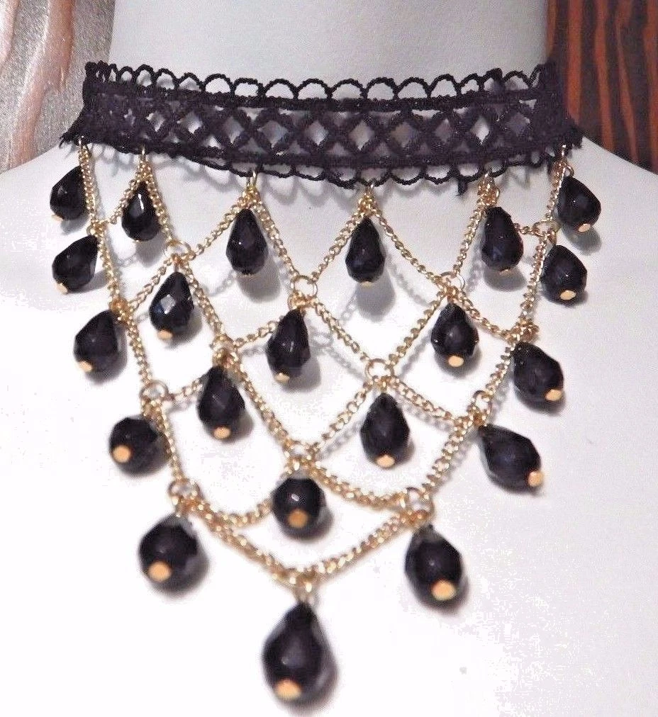 Fishnet choker best sale