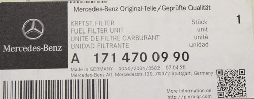 Genuine Mercedes-Benz fuel tank filter A1714700990 - Picture 4 of 4