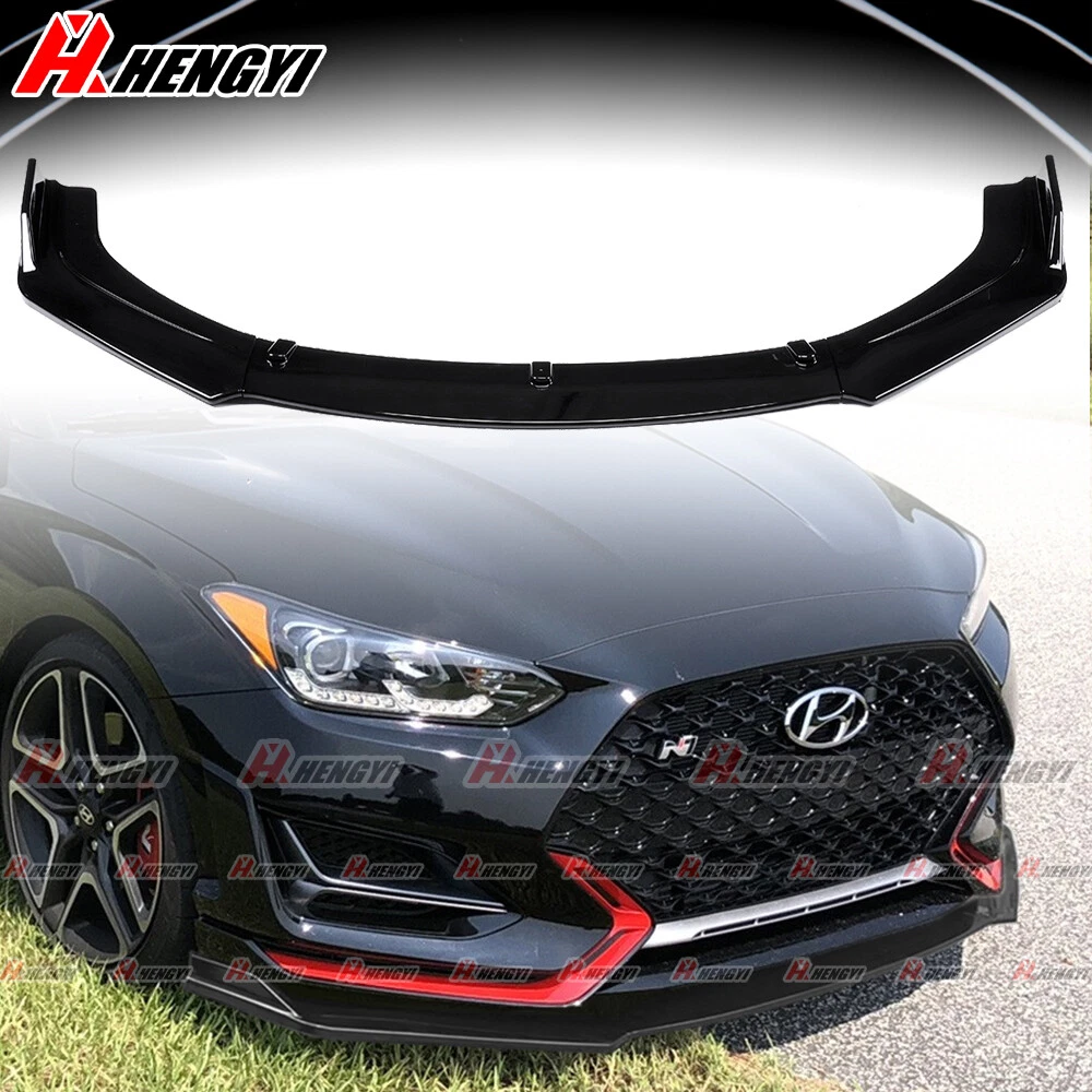 For Hyundai Veloster N 2018 2022 Front Lip Splitter Body Kits