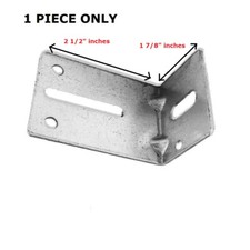 Garage Doors JB-2 Track Jamb Bracket Size 2 Size 1 7/8" x 2.5" Vertical Track