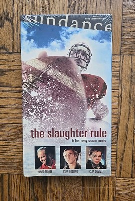 2003 The Slaughter Rule On VHS Sundance David Morse, Ryan Gosling New Sealed