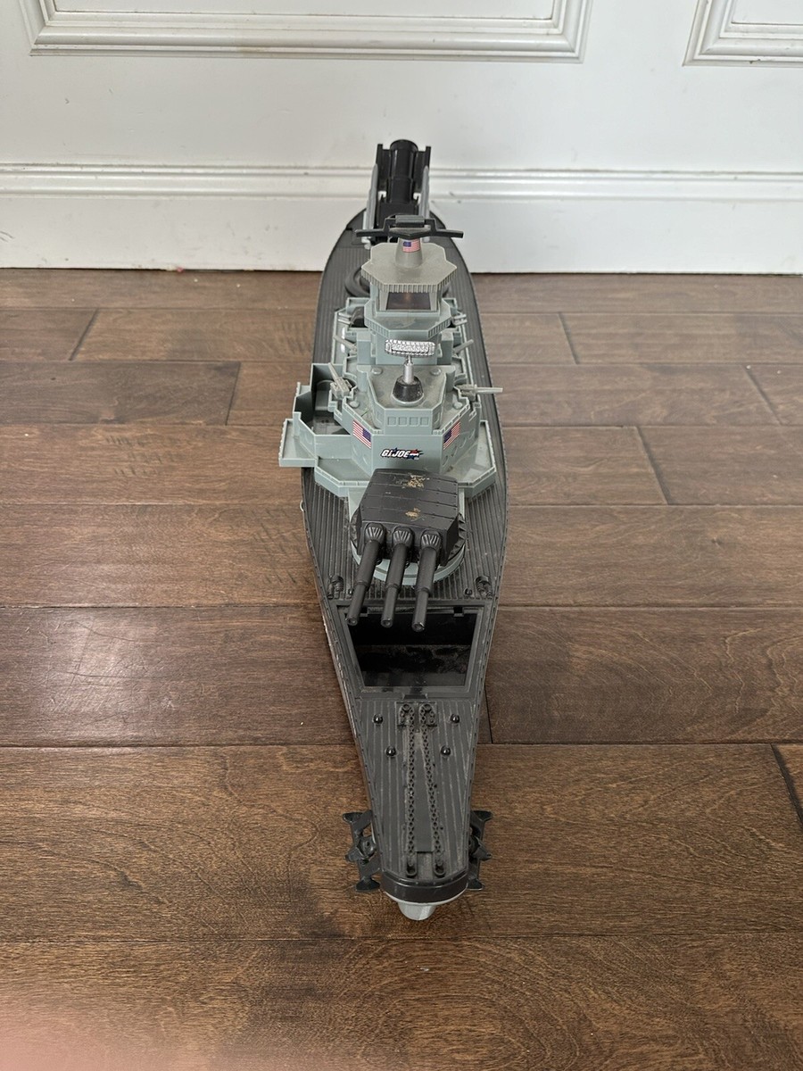 Vintage G.I. Joe USS Destroyer Ship 65 - WORKS, 34x11x7”, 15lbs | eBay
