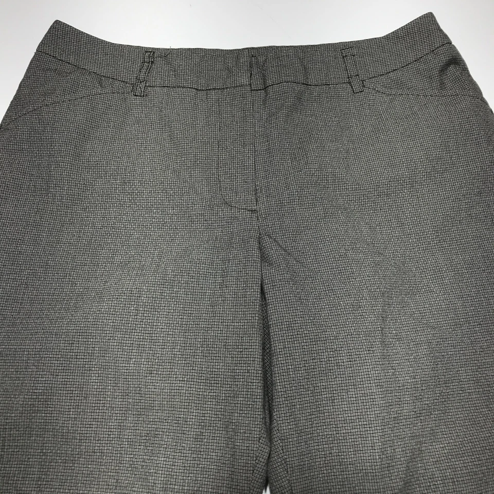 Worthington Stretch Shorts Womens Size 10 Gray Patterned Bermuda Mid Rise  - Image 3 of 4