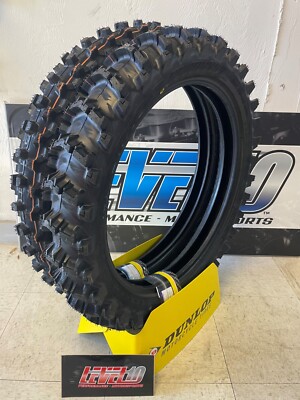 Dunlop MX34 Front 80/100-21 & MX14 Rear 100/90-19 Tire Set (SET