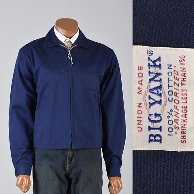 Large Vintage 1950s 50s Workwear Big Yank Deadstock Jacket 