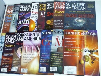 Scientific American: Year 2002, Volume 286. 12 booklets