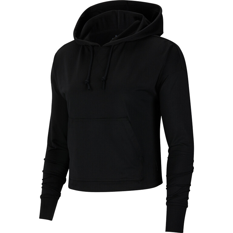 nike yoga crop hoodie