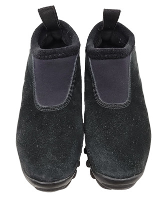 Salomon Womens 6.5 Damen Slip On Moc Thinsulate Hiking Black Contagrip Suede