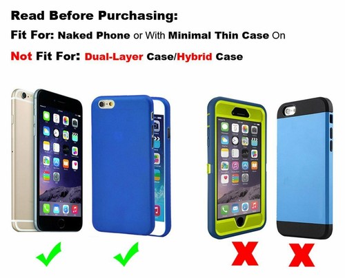 For iPhone SE (2022)(2020) Rugged Clip Holster Nylon Canvas Pouch Carrying Case - 第 4/25 張圖片