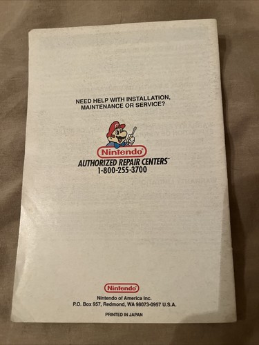 Wave Race 64 Nintendo 64 N64 Instruction Manual Booklet ONLY - Picture 2 of 2