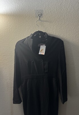 Perfect Garden Womens Jumpsuit Black Size Small