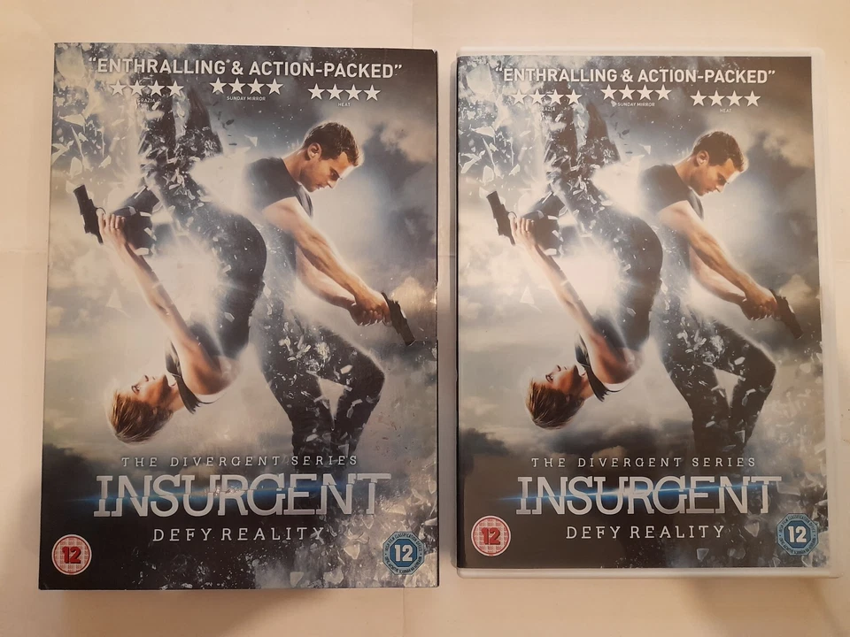 Insurgent: Divergent Series (2015, Embossed Holofoil Slipcover)-Special Features - Image 2 of 4