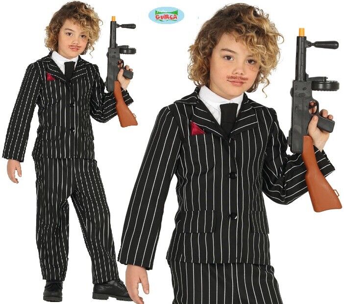 Gangster Boy Childrens Costume Gangster Boy Childrens Costume