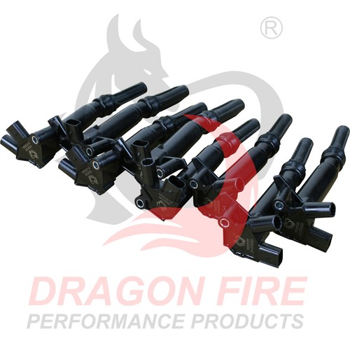 Dragon Fire Ignition Coil Power Pack Kit For 20112017 Ford Raptor F250