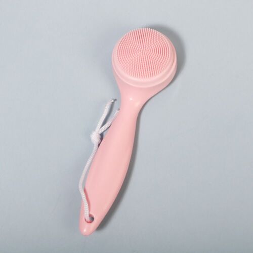 Spazzola impermeabile in silicone manico lungo spazzola pulizia viso cura viso - Foto 10 di 12