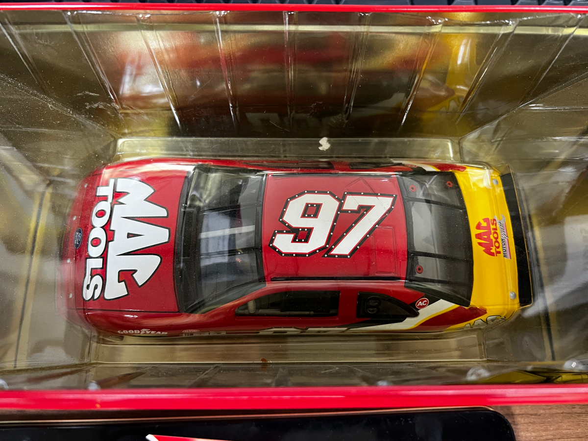1997 Mac Tools #97 Motor Sports NASCAR With Tin Tool Box | eBay