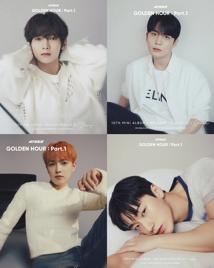 ATEEZ GOLDEN HOUR:PART.1 10th Mini Album DIGIPAK Ver/CD+