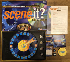 SCENE IT? MOVIE TRIVIA DVD GAME 2004 MATTEL 100% complete