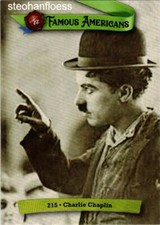 2021 Historic Autographs Famous Americans #215 Charlie Chaplin