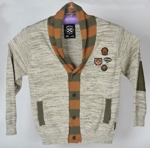 mens cardigan sweater with elbow patches