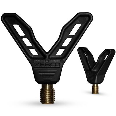 Zebco Double V Rod Holder Rutenhalter schwarz Angelruten Zubehör