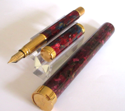 Stylo Plume Waterman Lady Agathe En Galalithe - Avec Chaînette M265 - Neuf De Stock Vintage