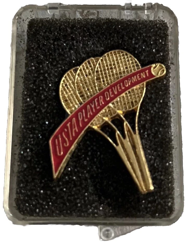 US OPEN TENNIS USTA tennis Player Development Gold plated Pin - Image 2 of 4