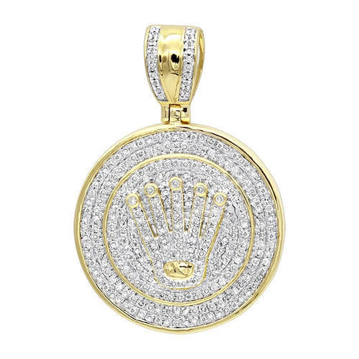 Iced out 2024 pendants real
