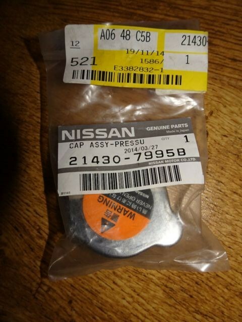 GENUINE NISSAN X-TRAIL / MICRA 200SX RADIATOR CAP - 214307995B 