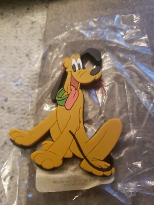 NEW Walt Disney s Pluto Vinyl Magnet Applause Inc.