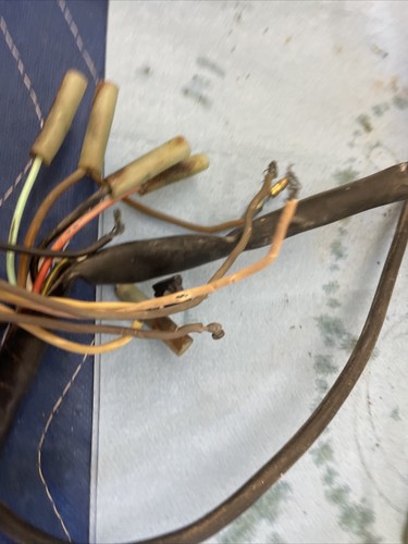 1982 Kawasaki Klt 250 Main Engine Wiring Harness Starter Motor 105 - Picture 7 of 19