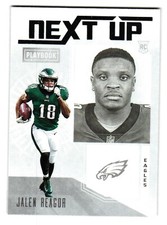 2020 Panini Playbook Football Next Up Insert Rookie #NU-16 Jalen Reagor Eagles!