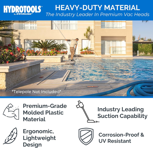SWIMLINE HYDROTOOLS Manual Vacuum Head Attachment for Inground & above Ground Po - Picture 6 of 12