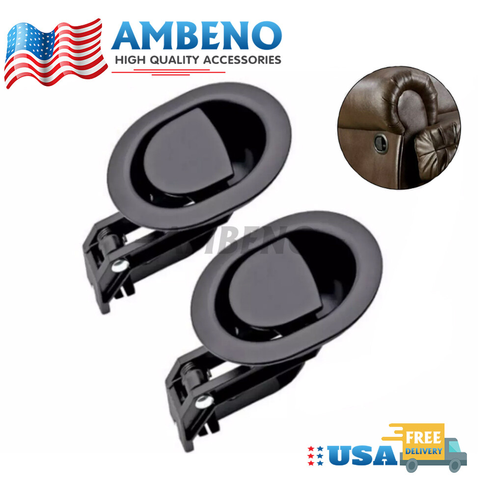 2 Pack Recliner Replacement Pull Handle Chair Sofa Couch Release Lever Universal
