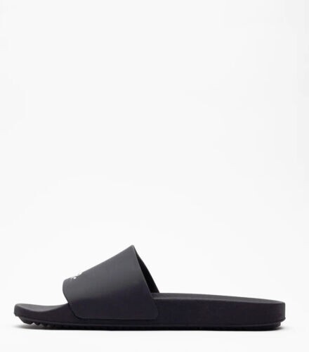 DRKSHDW | PUFFER SLIDE BLACK スライダーサンダル Puffer Slide - Black/black in Black - The Shelter