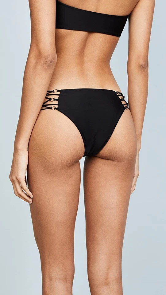 Parte inferior negra de bikini Kapena para mujer MIKOH talla pequeña 243777 Foto 2 de 3