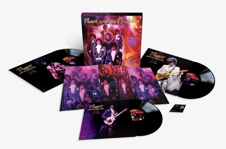 Prince and the Revolution Live 1985 3LP Japan Limited SIJP-119 W/OBI Booklet New - Image 3 of 3