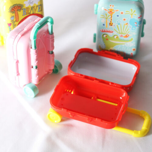 1/6 Scale Doll House Miniatures Accessories Luggage Suitcase Trolley 11.5" Inch - Afbeelding 1 van 10