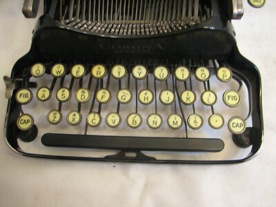 【ビンテージ】大型 米国 アンティーク SMITH-CORONA タイプライター Clean Antique 1932 Smith Corona Special Portable Folding