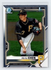 2021 Bowman Draft - Chrome Po-Yu Chen #BDC-151 Pittsburgh Pirates