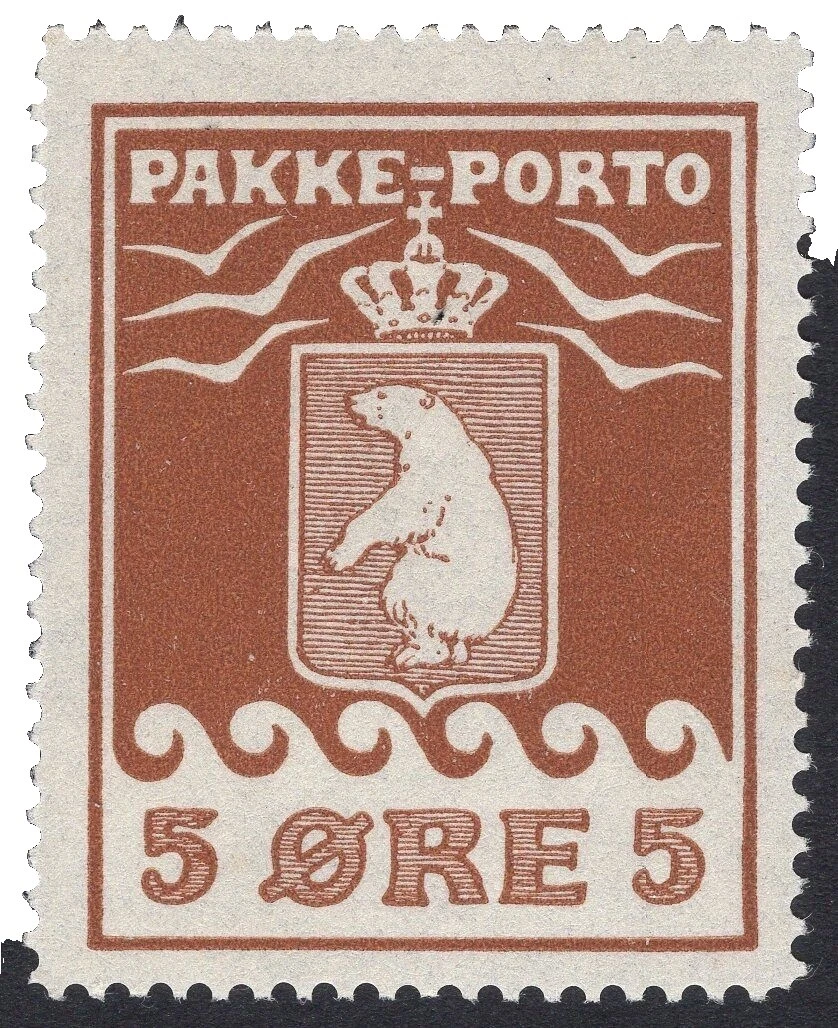 Bears Parcel Post Greenlandic Stamps
