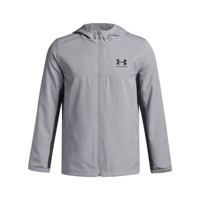 Under Armour Ua B Rival Wvn Jacket - mod gray /Gr: XS