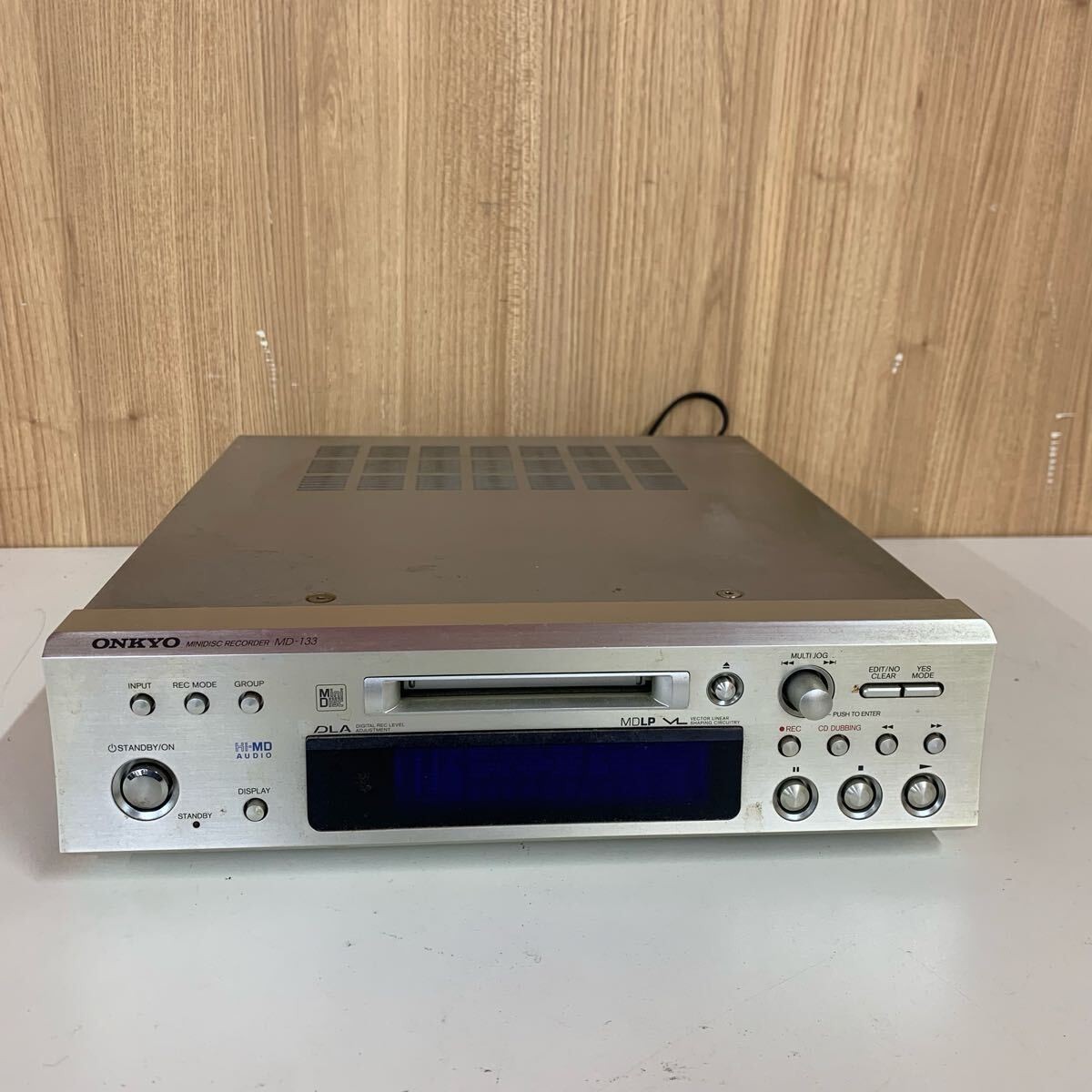 【美品】【動作品】ONKYO MDデッキ MD-133 ONKYO MD-133の仕様 オンキヨー/オンキョー