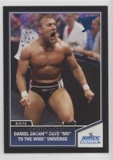 2013 Topps Best of WWE Blue Daniel Bryan says No! to the WWE universe #38 g4q