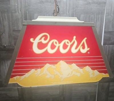 1985 Coors Mountains Hanging Light - Stranger Things