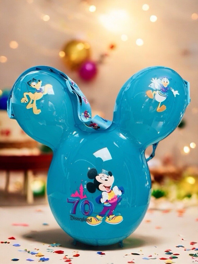 2025 Disneyland 70th Anniversary Mickey Balloon Popcorn