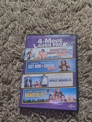 LAUGH PACK 4-Movie 2-Disc DVD / Forgetting Sarah Marshall / Get Him to the Greek