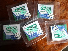 BRAND NEW 10 Gum Soft-Picks Advanced Mint Dental Care Floss Tooth Picks 5 packs